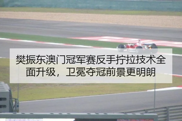樊振东澳门冠军赛反手拧拉技术全面升级，卫冕夺冠前景更明朗